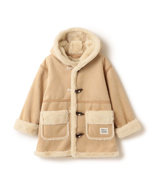 BEAMS mini（ビームスミニ）の「フェイク ムートン コート 2025FW（90～150cm）（ムートンコート・キッズ・ブラウン系その他・150/140/130/120/110/100/90）」の16枚目の写真