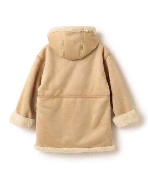 BEAMS mini（ビームスミニ）の「フェイク ムートン コート 2025FW（90～150cm）（ムートンコート・キッズ・ブラウン系その他・150/140/130/120/110/100/90）」の11枚目の写真