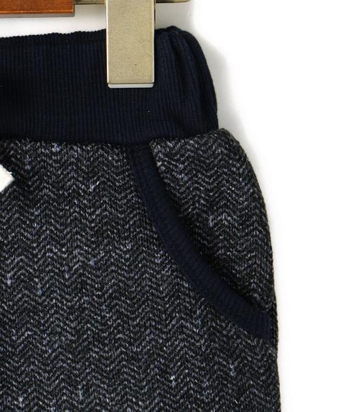 green label relaxing(グリーンレーベルリラクシング)の「【KIDS】ウラキモウ リブ スカート(スカート・キッズ・ブラック/ネイビー・105/135/95/125/115)」の10枚目の写真