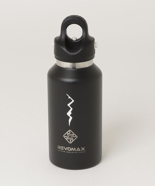 MANASTASH（マナスタッシュ）の「MANASTASH×REVOMAX/マナスタッシュ×レボマックス  12oz(355ml)（水筒・メンズ・ブラック・F）」の4枚目の写真