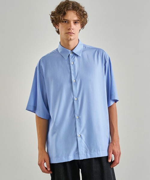 ユナイテッドトウキョウ　■ショートスリーブシャツ■ COLD DRY ショートスリーブシャツ(1 LIGHT GREY): : メンズ