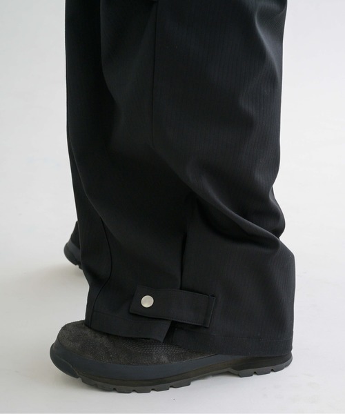 セール】【EPNK】Eyelet easy baggy slacks / アイレット