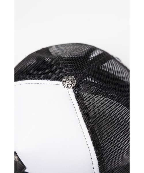 SupplieR Fleur Leather Patch Mesh Cap - メルカリ