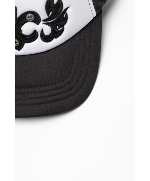 メッシュキャップ｜Fleur Leather Patch Mesh Cap｜SUPPLIER