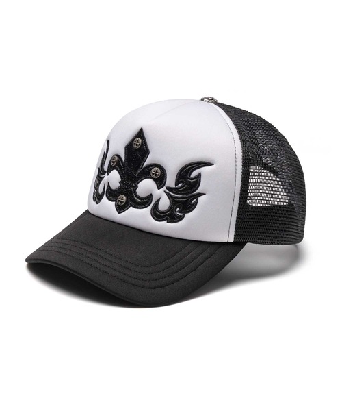 メッシュキャップ｜Fleur Leather Patch Mesh Cap｜SUPPLIER