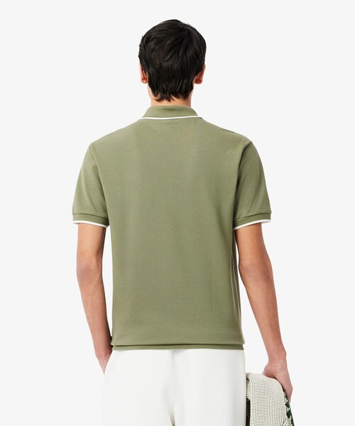 L.12.12配色トリムライン 半袖ポロシャツ（ポロシャツ）｜LACOSTE