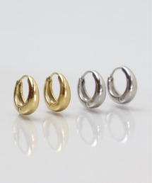金属アレルギー対応「ieLS」ステンレス フープピアス