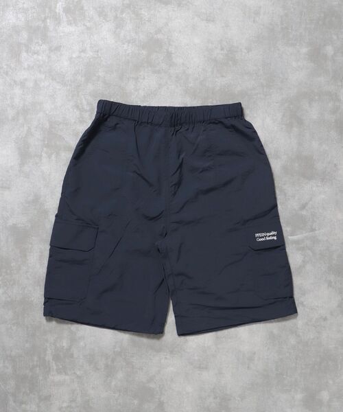FFEIN(フェイン)の「【FFEIN(フェイン)】ナイロンワイドハーフカーゴショーツ / ショーツ 短パン ドローコード(カーゴパンツ・メンズ・ブラック/チャコール/ネイビー・SMALL/MEDIUM/LARGE)」の20枚目の写真