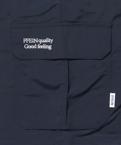 FFEIN(フェイン)の「【FFEIN(フェイン)】ナイロンワイドハーフカーゴショーツ / ショーツ 短パン ドローコード(カーゴパンツ・メンズ・ブラック/チャコール/ネイビー・SMALL/MEDIUM/LARGE)」の22枚目の写真