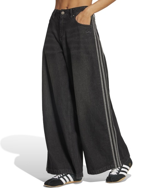 adidas ADICOLOR FIREBIRD OVERSIZED DENIM PANT / アディダス