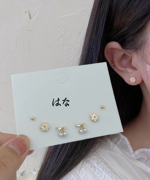mihoko様 ご購入おまとめページ　ハンドメイドピアス　4点 ト音記号ピアス-音符ピアス silver925 福岡オリジナルシルバー