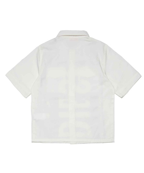 DIESEL KIDS(ディーゼルキッズ)の「DIESEL(ディーゼル)Kids & Junior ブランドロゴ半袖シャツ(シャツ/ブラウス・キッズ・ホワイト・10Y/4Y/6Y/8Y/12Y/14Y/16Y)」の2枚目の写真