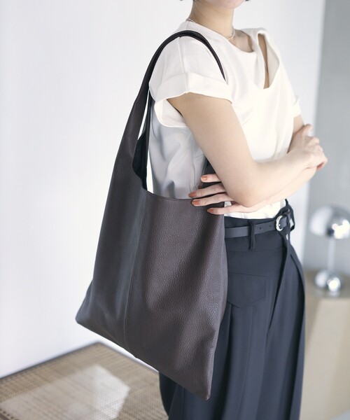 【美品】ファーストハンド　レザーマルシェトートバッグ セール】Firsthand/ファーストハンド Leather Marche Bag