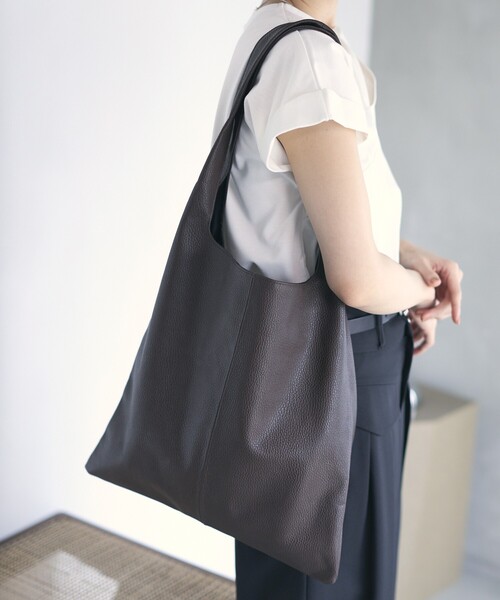 【新品未使用】Firsthand レザーマルシェ セール】Firsthand/ファーストハンド Leather Marche Bag