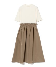 B:MING by BEAMS（ビーミングバイビームス）の「カット コンビ ワンピース（S～M）（ワンピース）」