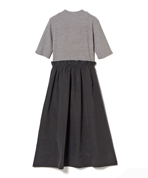 B:MING by BEAMS(ビーミングバイビームス)の「カット コンビ ワンピース (手洗い可)(ワンピース・レディース・ライトグレー/ブラック/オフホワイト・SMALL/MEDIUM)」の9枚目の写真