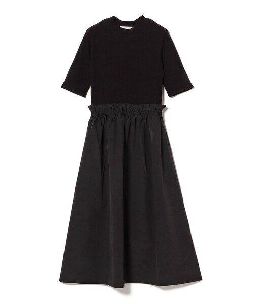 B:MING by BEAMS(ビーミングバイビームス)の「カット コンビ ワンピース (手洗い可)(ワンピース・レディース・ライトグレー/ブラック/オフホワイト・SMALL/MEDIUM)」の16枚目の写真