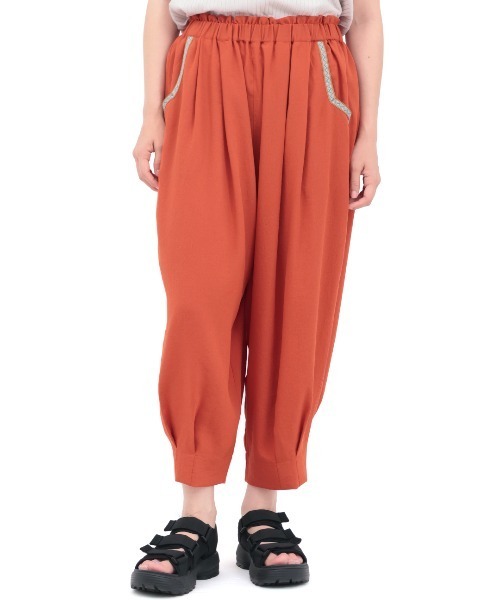 チチカカ(チチカカ)の「エッグタックパンツ(その他パンツ・レディース・オレンジ/ベージュ/ブラック/チャコールグレー・MEDIUM/LARGE)」の14枚目の写真