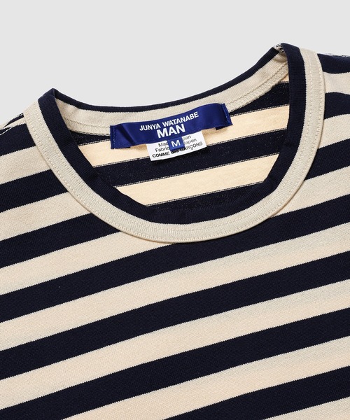JUNYA WATANABE 半袖ボーダーポロシャツ JUNYA WATANABE 半袖ボーダーポロシャツ