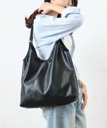 and it_ | 合皮VカットA4トート(トートバッグ)