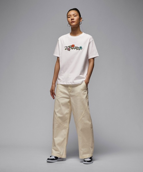 JORDAN BRAND(ジョーダンブランド)の「JORDAN BRAND AS W J BRK SS GF GFX TEE VINE / ジョーダン ブランド ウィメンズジョーダン BRK GF GFX S/S Tシャツ VINE / NIKE【SP】(Tシャツ/カットソー・レディース・ホワイト/ブラック・S/M/L)」の20枚目の写真