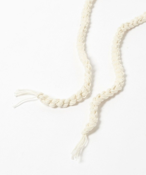 niko and...（ニコアンド）の「オリジナルフラワーボンネット（ニットキャップ/ビーニー・レディース・チャコール/ベージュ・0）」の14枚目の写真