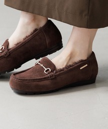 HIMIKO | 【HIMIKO】【撥水】ビジュービットふわふわモカシン/651320(モカシン/デッキシューズ)