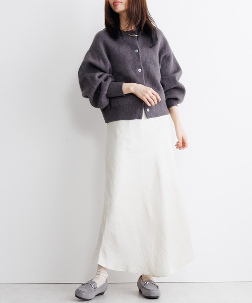 HIMIKO（ヒミコ）の「【HIMIKO】【撥水】ビジュービットふわふわモカシン/651320（モカシン/デッキシューズ・レディース・ダークブラウン/ブラック/グレー・21.5cm/22.0cm/22.5cm/23.0cm/23.5cm/24.0cm/24.5cm/25.0cm/25.5cm/26.0cm/26.5cm）」の20枚目の写真