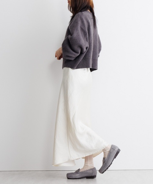 HIMIKO（ヒミコ）の「【HIMIKO】【撥水】ビジュービットふわふわモカシン/651320（モカシン/デッキシューズ・レディース・ダークブラウン/ブラック/グレー・21.5cm/22.0cm/22.5cm/23.0cm/23.5cm/24.0cm/24.5cm/25.0cm/25.5cm/26.0cm/26.5cm）」の21枚目の写真