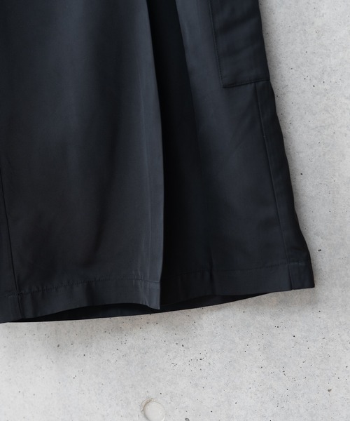 Nanmo.（ナンモ）の「Tack Wide Shorts/タックワイドショーツ（その他パンツ・メンズ・ブラック/ベージュ・LARGE/MEDIUM/SMALL）」の8枚目の写真
