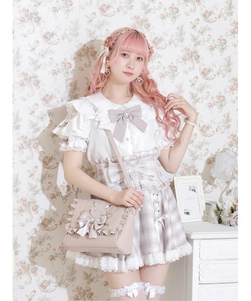 NOEMIE(ノエミー)の「レースアップ3WAYリュック(バックパック/リュック・レディース・ブラック/ピンク/アイボリー・ONE SIZE)」の22枚目の写真