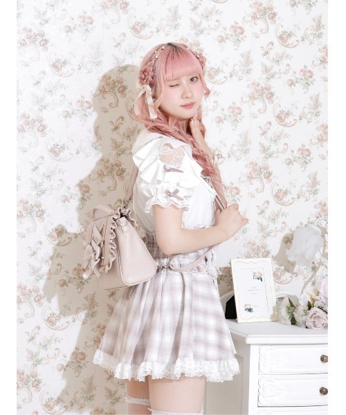 NOEMIE(ノエミー)の「レースアップ3WAYリュック(バックパック/リュック・レディース・ブラック/ピンク/アイボリー・ONE SIZE)」の18枚目の写真