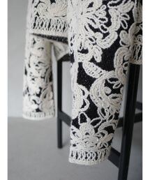 LAGUNAMOON | 【WEB限定カラーあり】コードエンブロイダリーニットカーデ(カーディガン/ボレロ)