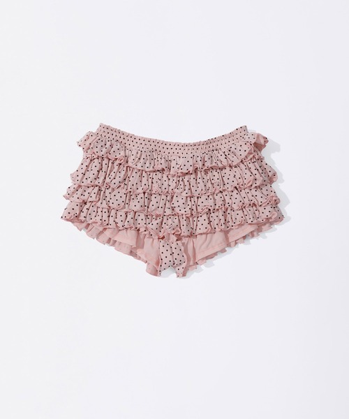 SCULPTOR（スカルプター）の「Dot Volumer Shorts（スカート・レディース・ブラウン/ピンク/アイボリー・SMALL/LARGE/MEDIUM）」の11枚目の写真