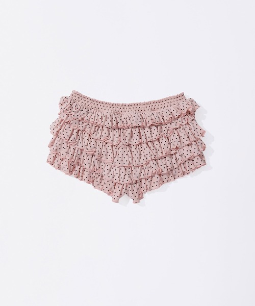 SCULPTOR（スカルプター）の「Dot Volumer Shorts（スカート・レディース・ブラウン/ピンク/アイボリー・SMALL/LARGE/MEDIUM）」の12枚目の写真