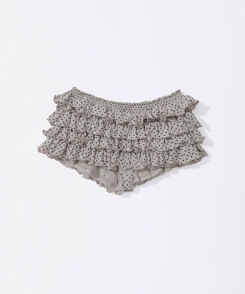 SCULPTOR（スカルプター）の「Dot Volumer Shorts（スカート・レディース・ブラウン/ピンク/アイボリー・SMALL/LARGE/MEDIUM）」の18枚目の写真