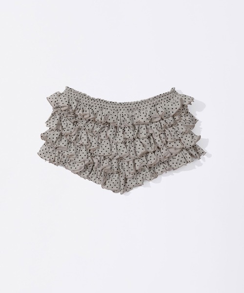 SCULPTOR（スカルプター）の「Dot Volumer Shorts（スカート・レディース・ブラウン/ピンク/アイボリー・SMALL/LARGE/MEDIUM）」の19枚目の写真