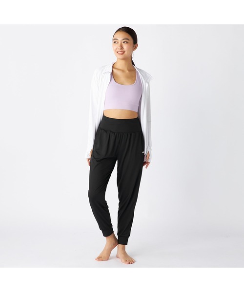 FILA(フィラ)の「FILA フィラ 水陸両用 UVカット UPF50+ ウエスト ゴム ワンマイル ロングパンツ ストレッチ イージーパンツ(その他パンツ・レディース・ブラック/杢グレー/ネイビー/ブルー・M/L/LL/S)」の10枚目の写真