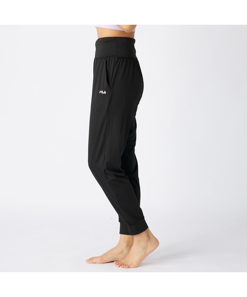 FILA(フィラ)の「FILA フィラ 水陸両用 UVカット UPF50+ ウエスト ゴム ワンマイル ロングパンツ ストレッチ イージーパンツ(その他パンツ・レディース・ブラック/杢グレー/ネイビー/ブルー・M/L/LL/S)」の7枚目の写真
