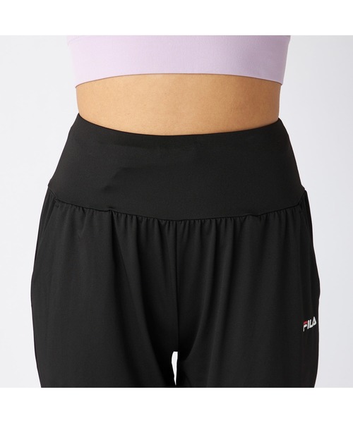 FILA(フィラ)の「FILA フィラ 水陸両用 UVカット UPF50+ ウエスト ゴム ワンマイル ロングパンツ ストレッチ イージーパンツ(その他パンツ・レディース・ブラック/杢グレー/ネイビー/ブルー・M/L/LL/S)」の11枚目の写真