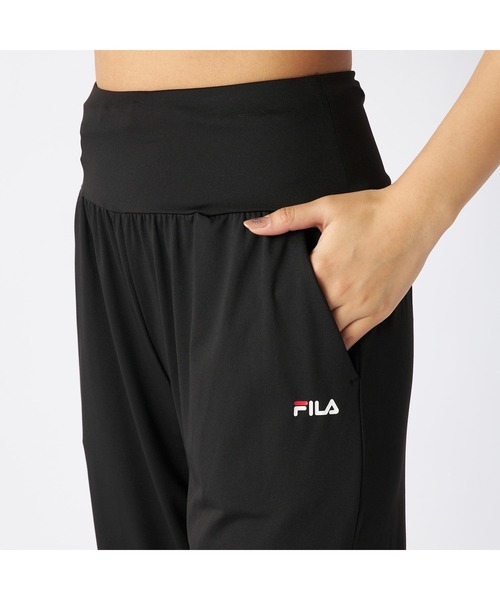 FILA(フィラ)の「FILA フィラ 水陸両用 UVカット UPF50+ ウエスト ゴム ワンマイル ロングパンツ ストレッチ イージーパンツ(その他パンツ・レディース・ブラック/杢グレー/ネイビー/ブルー・M/L/LL/S)」の12枚目の写真