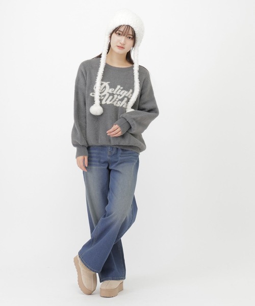 GLOBAL WORK(グローバルワーク)の「ワイドストレートデニム/AND YUA ANY/571656(デニムパンツ・キッズ・ブラック/ブルー/インディゴブルー/ライトブラウン/ブルー系5・SMALL/MEDIUM/LARGE)」の15枚目の写真