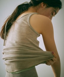 me.（ミードット）の「【 me. / ミードット 】merino washable wool タンクトップ　me-23307　HPI（タンクトップ）」