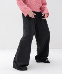 DRESSLAVE | top flannel 2 tuck wide pants(トップフランネル2タックワイドパンツ)(スラックス)