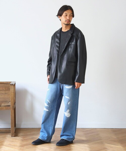 ジャケット・アウター BEAMS ambiance / Fake Leather Blouson ambiance / Fake Leather Blouson｜ビーミングライフストアバイ