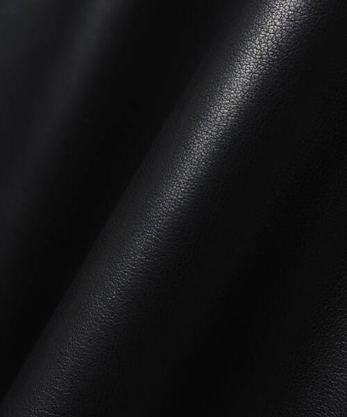 B:MING by BEAMS(ビーミングバイビームス)の「ambiance / フェイクレザー ジャケット(ユニセックス)(テーラードジャケット・メンズ・ブラック・S/M/L/XL)」の9枚目の写真