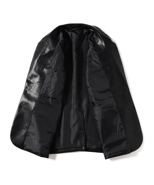 B:MING by BEAMS(ビーミングバイビームス)の「ambiance / フェイクレザー ジャケット(ユニセックス)(テーラードジャケット・メンズ・ブラック・S/M/L/XL)」の5枚目の写真