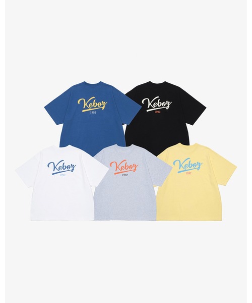 KEBOZ（ケボズ）の「ICON S/S TEE（Tシャツ/カットソー・メンズ・ホワイト/ミント/ブラック/グレー/ブルー/イエロー・S/M/L/XL/2XL）」の8枚目の写真