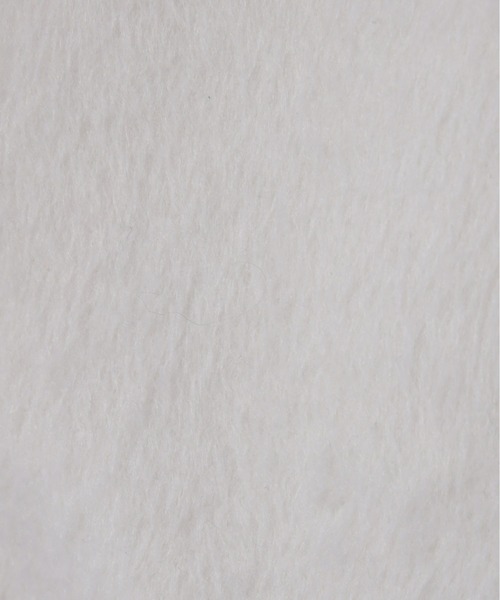 Olu.（オルドット）の「シャギーテーラードジャケット[セットアップ可能]（テーラードジャケット・レディース・グレー/ホワイト×ブラウン/アイボリー/ブラウン・1/0）」の21枚目の写真