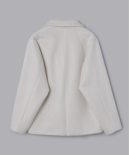 セール】シャギーテーラードジャケット[セットアップ可能]（テーラード